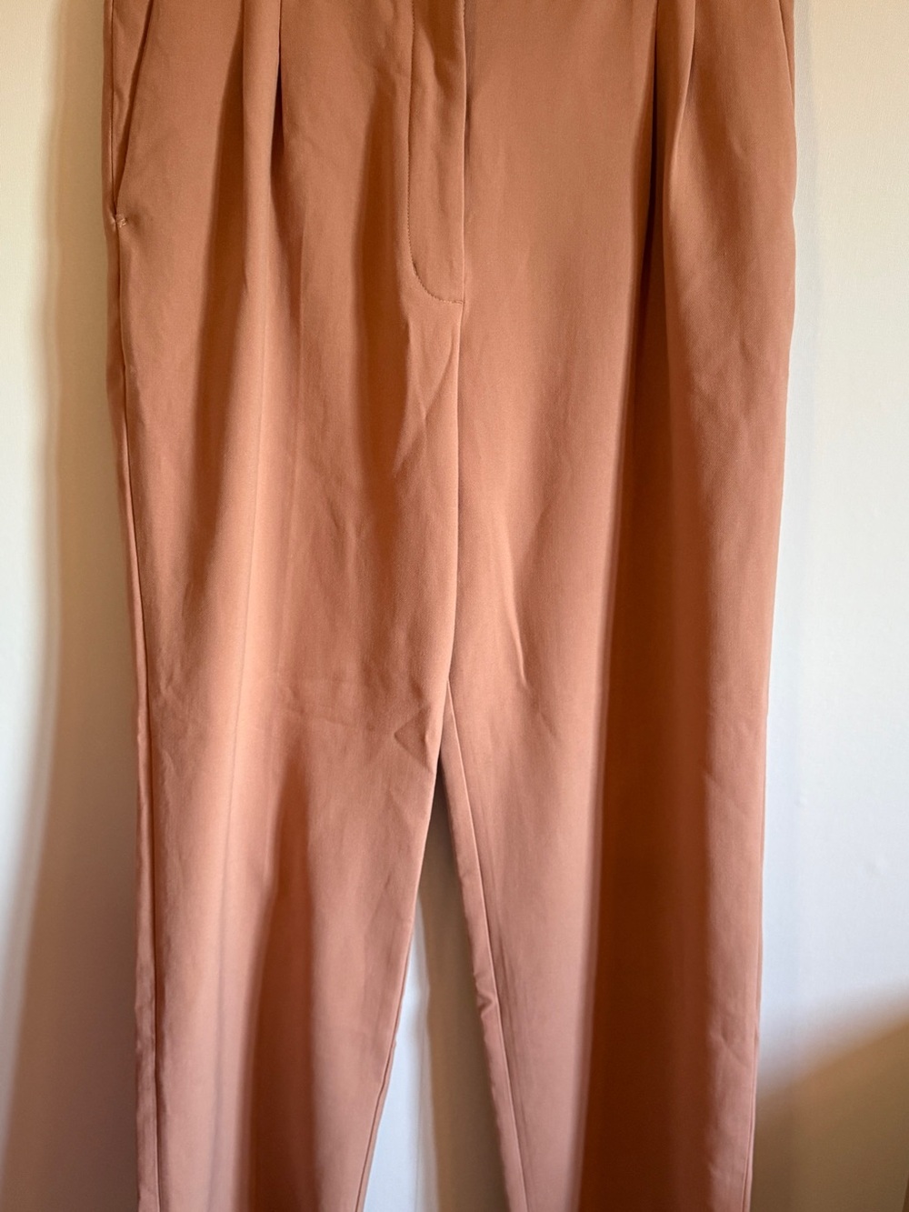 Aritzia Wilfred Blush Effortless Trousers Size 14 Workwear Pants